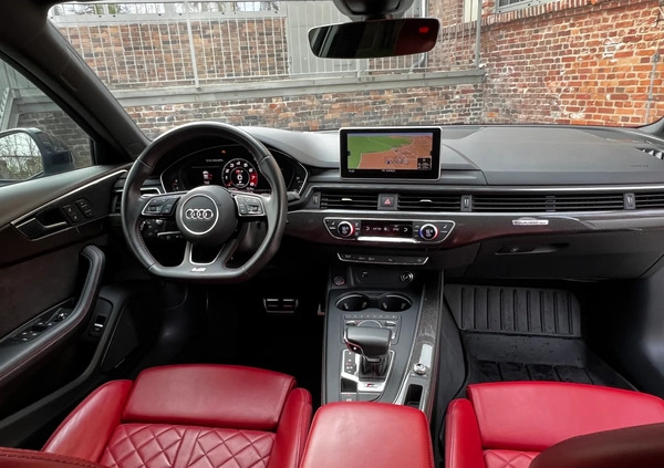 Audi S4 cena 166900 przebieg: 72000, rok produkcji 2018 z Tychy małe 781